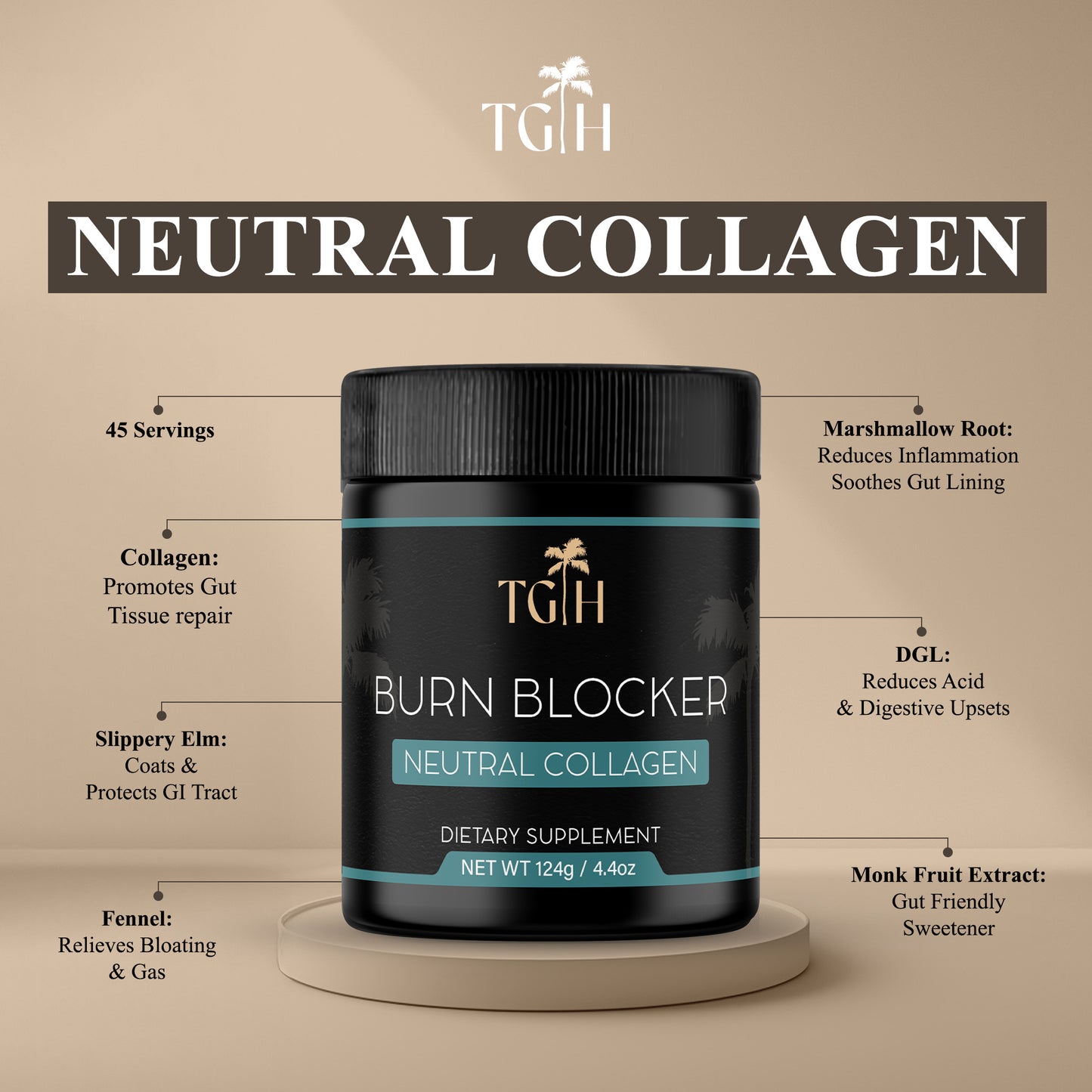 Burn Blocker: Neutral Collagen